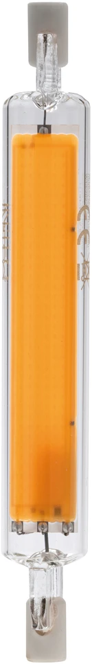 8W LED lemputė, R7S, 3000K