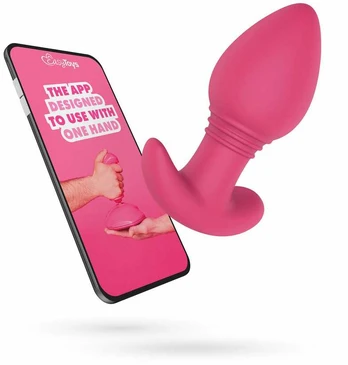 Easytoys Pink Panther EasyConnect - Vibrating Butt Plug app controlled