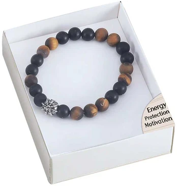 Tiger Eye kristalų apyrankė