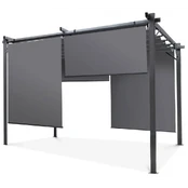 Pavėsinė Pergola SPRINT PLUS 290x395 cm, Anthracite/Grey kaina