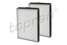 Filtrų rinkinys, kabinos oras TOPRAN 500 222 kaina