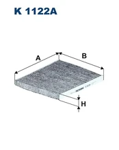 Salono filtras FILTRON K 1122A