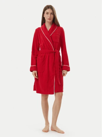 LAUREN RALPH LAUREN Chalatas ILN02564 Raudona