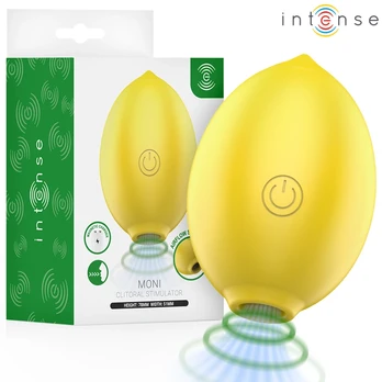 INTENSE MONI Lemon Airflow Intimate Stimulator, Waterproof, Silicone