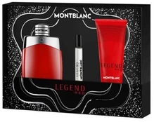 Mont Blanc LEGEND Raudonas CASE 3 pcs