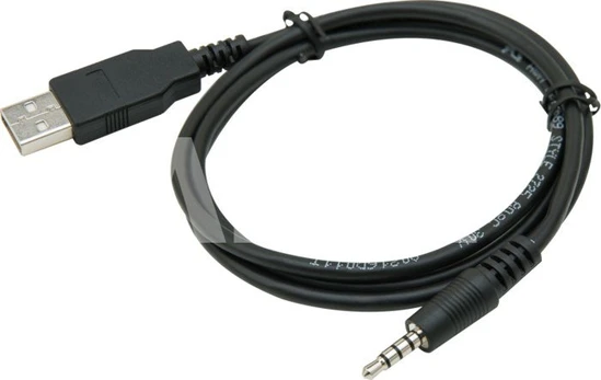 Transcend Body Camera Accessory Kit I 3.5mm Plug Cable for DrivePro Body 30/60/70