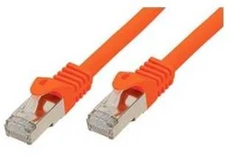 Shiverpeaks RJ45 Patchkabel S/FTP, Cat7 LSZH 0,25m oranžinis