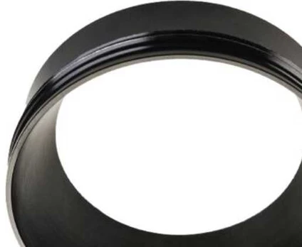 Sg Armaturen Tube Mini Baffel, Ø59, sort