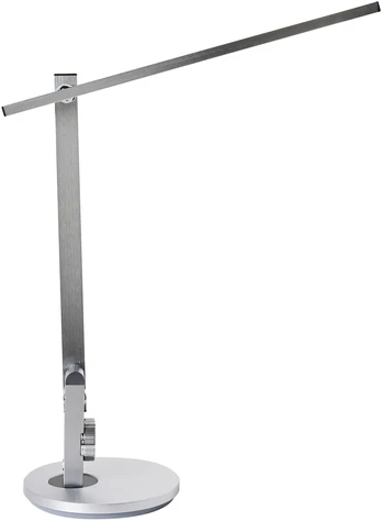 Beliani CETUS LED stalinė lempa su šviesos reguliatoriumi, sidabrinė