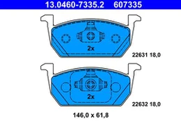ATE 13.0460-7335.2 Brake pad set