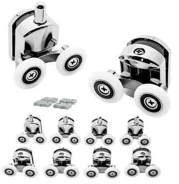 Verk Group Rollers for shower cubicle set wheels 8 rollers