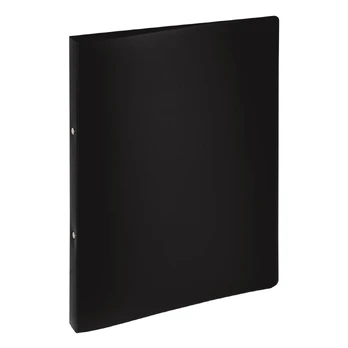 PAGNA Ringbuch A4 16mm PP 2-Ring-Mechanik juodas