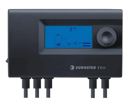 Euroster Elektroninis programuojamas 11M centrinio šildymo siurblio valdiklis E11M