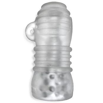 Hunkyjunk Jackt Nubby Ribbed Intimate Trainer Clear Ice Large