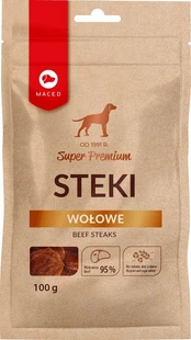 Skanėstas šunims Maced Beef Steaks, 0.1 kg kaina