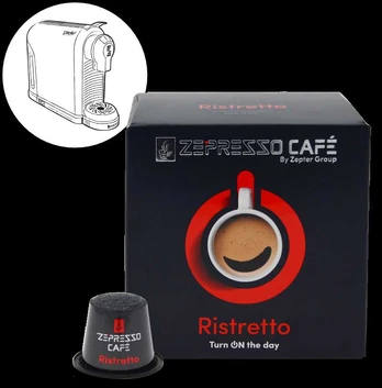ZEPRESSO KAVOS KAPSULĖS "RISTRETTO"