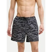 Jack & Jones Plaukimo šortai Maui Shell 12291808 Juoda Regular Fit