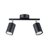 Taškinis šviestuvas SOLLUX LEMMI 2 BLACK, 2xGU10 Led max 12W kaina