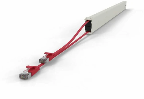PATCHBOX CONE46STPRD kabelis sieciowy Raudona 2,5 m Cat6a U/FTP (STP)