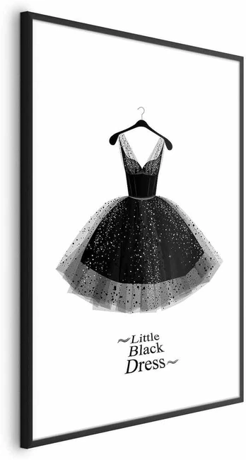Artgeist Plakatas - Little Juodas Dress