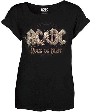 AC/DC Rock Or Bust Oficialūs Moteriški Marškinėliai, Dydis: S