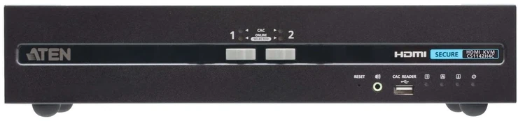 Aten 2-Port USB - 4K HDMI Dual Ekranas Secure KVM Switch