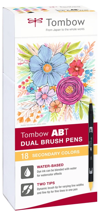 Tombow - ABT Dual Brush 18P-2 Basic 2