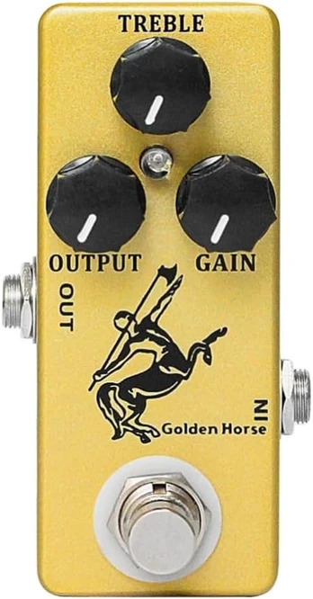 Alnicov Overdrive Pedalas Gitarai - Pilnas Metalinis Korpusas