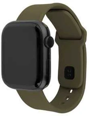 Fixed FIXED Silicone Sporty Strap Set dla Apple Watch 38/40/41 mm, oliwkowy