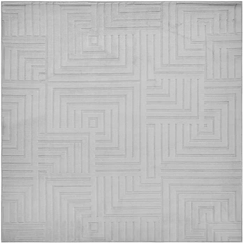 Beliani TAMIREL pilkas kilimas, 160 x 160 cm