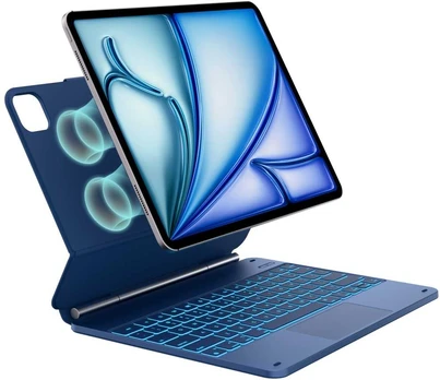 Typecase Edge do iPad Air 13" 2024/2025 mėlynas pacyfik