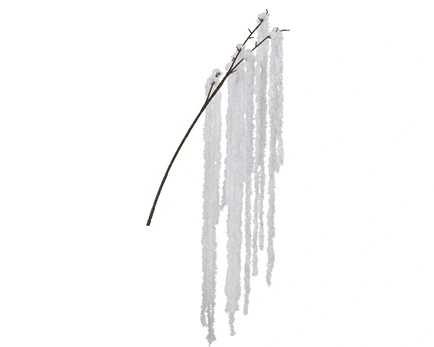 Dirbtinė šakelė Decoris, balta, 80 cm