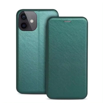 Dėklas Book Elegance Samsung S20 Fe Tamsiai Žalias