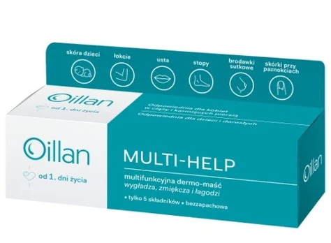 Multifunkcinė dermatologinė mielė Oillan Multi-Help, 12g