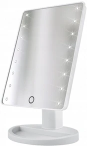 Kosmetinis veidrodis su LED apšvietimu, 1 vnt.