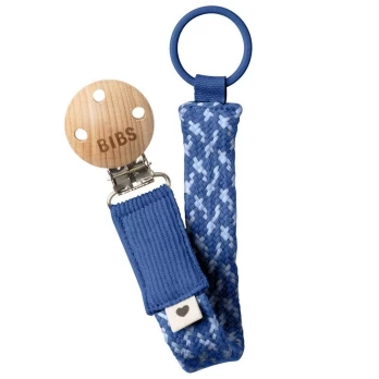BIBS čiulptuko laikiklis Cornflower / Dusty Blue, mėlynas