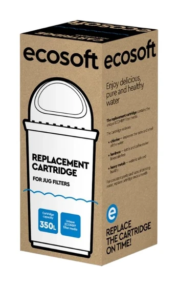 "Ecosoft" kasetė vandens filtravimo ąsočiui