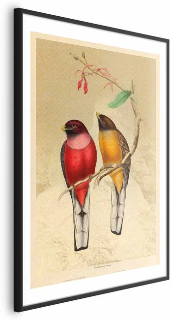 Artgeist Plakatas - Birds on a Branch