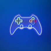 LED sieninis šviestuvas Neon Gamer, USB