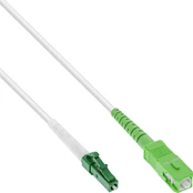 InLine® šviesolaidinis paprastasis kabelis, FTTH, LC/APC nuo 8° iki SC/APC 8°, 9/125 µm, OS2, 30 m