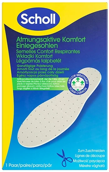 Scholl Air Cushion Insoles 1 pair