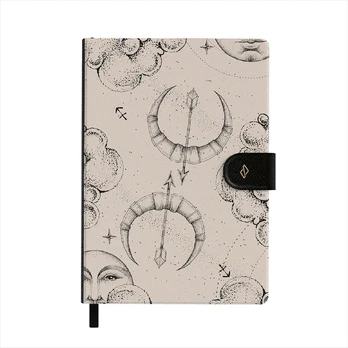 Sagittarius - Notebook, A5 (14.8 x 21cm) / Dotted / Nude