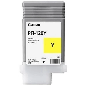 Canon PFI-120Y, Pigment-based ink, 130 ml, 1 pc(s), Single pack
