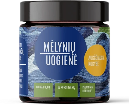 Mėlynių uogienė, 220g