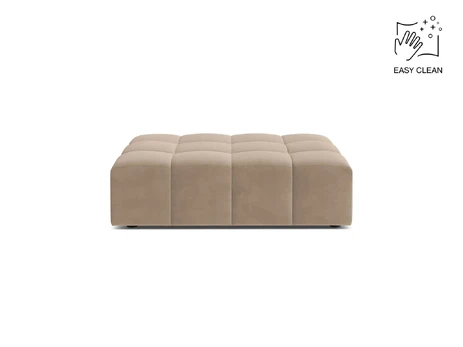 Velvet Pouf, "Chicago", 1 Seat, 102x84x42 Made in Europe