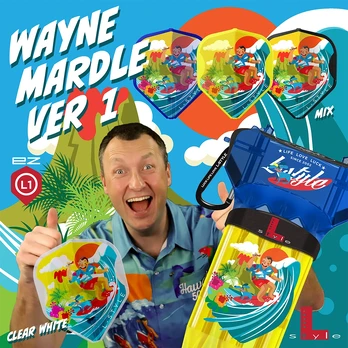 Strėlyčių dėklas L-style Krystal One Wayne Mardle