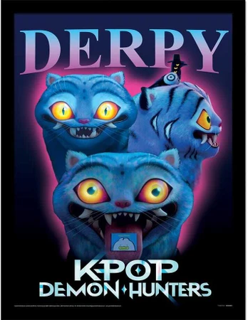 Pyramid KPop Demon Hunters Derpy Framed print