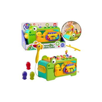 Crocodile Interactive Educational Cube Multifunctional Sounds