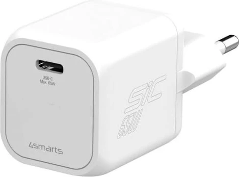 4smarts įkroviklis PDPlug SiC 65W 1C, white
