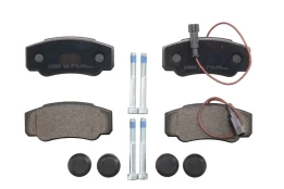 BRECK 23921 00 703 10 Brake pad set kaina